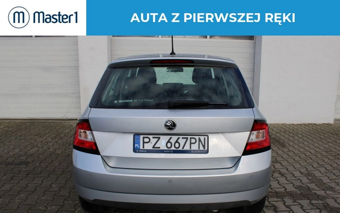 Skoda Fabia cena 38850 przebieg: 101304, rok produkcji 2018 z Nowe Miasto Lubawskie małe 191